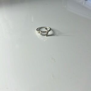 Silver anchor ring